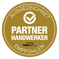 ausgezeichnet und empfohlen als Partnerhandwerker